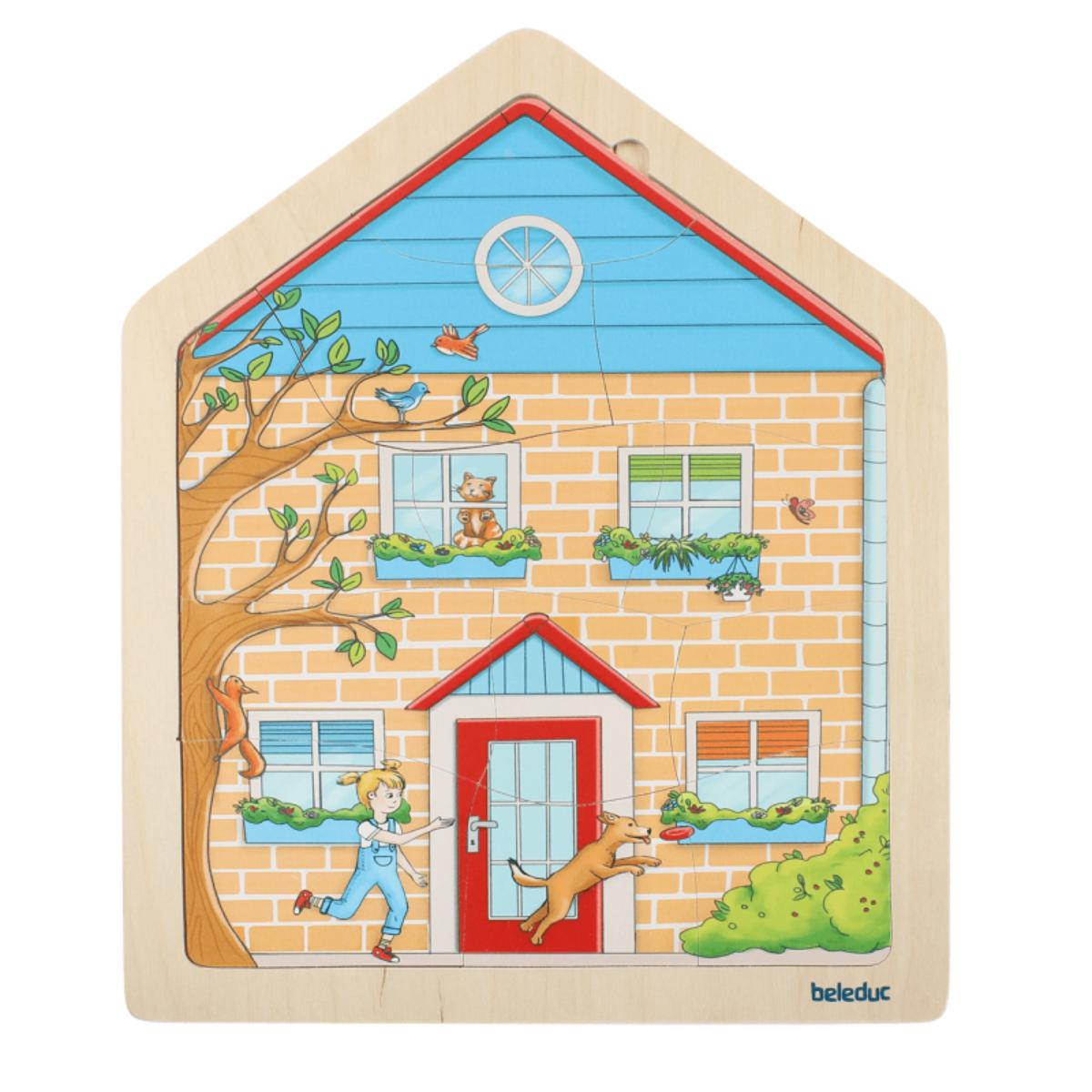 Puzzle multiniveaux Maison Beleduc
