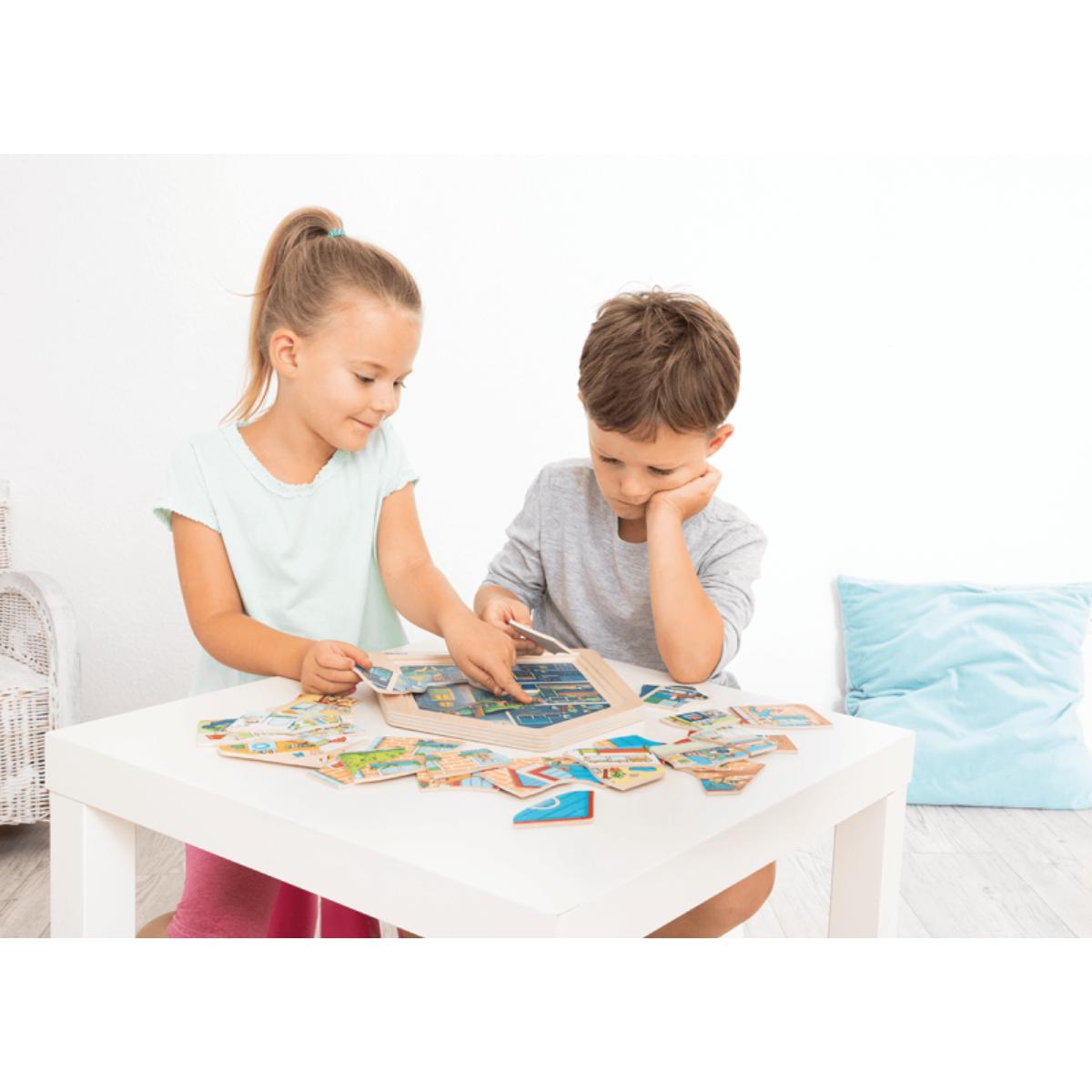 Puzzle multiniveaux Maison Beleduc