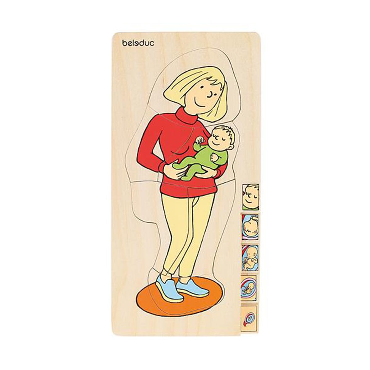 Puzzle multiniveaux Maternité Beleduc