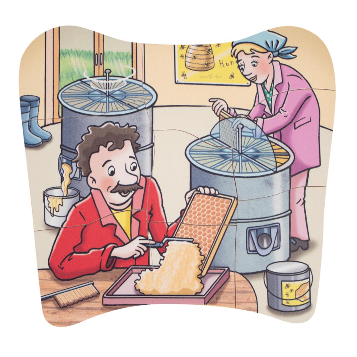 Puzzle multiniveaux Miel Beleduc