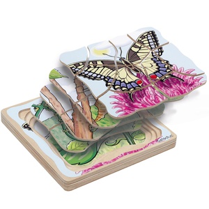 Puzzle multiniveaux Papillon Beleduc