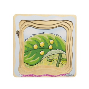 Puzzle multiniveaux Papillon Beleduc