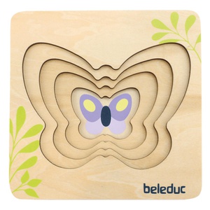 Puzzle multiniveaux Petit papillon Beleduc