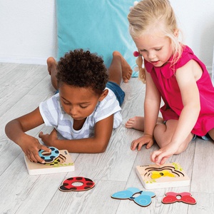 Puzzle multiniveaux Petite coccinelle Beleduc