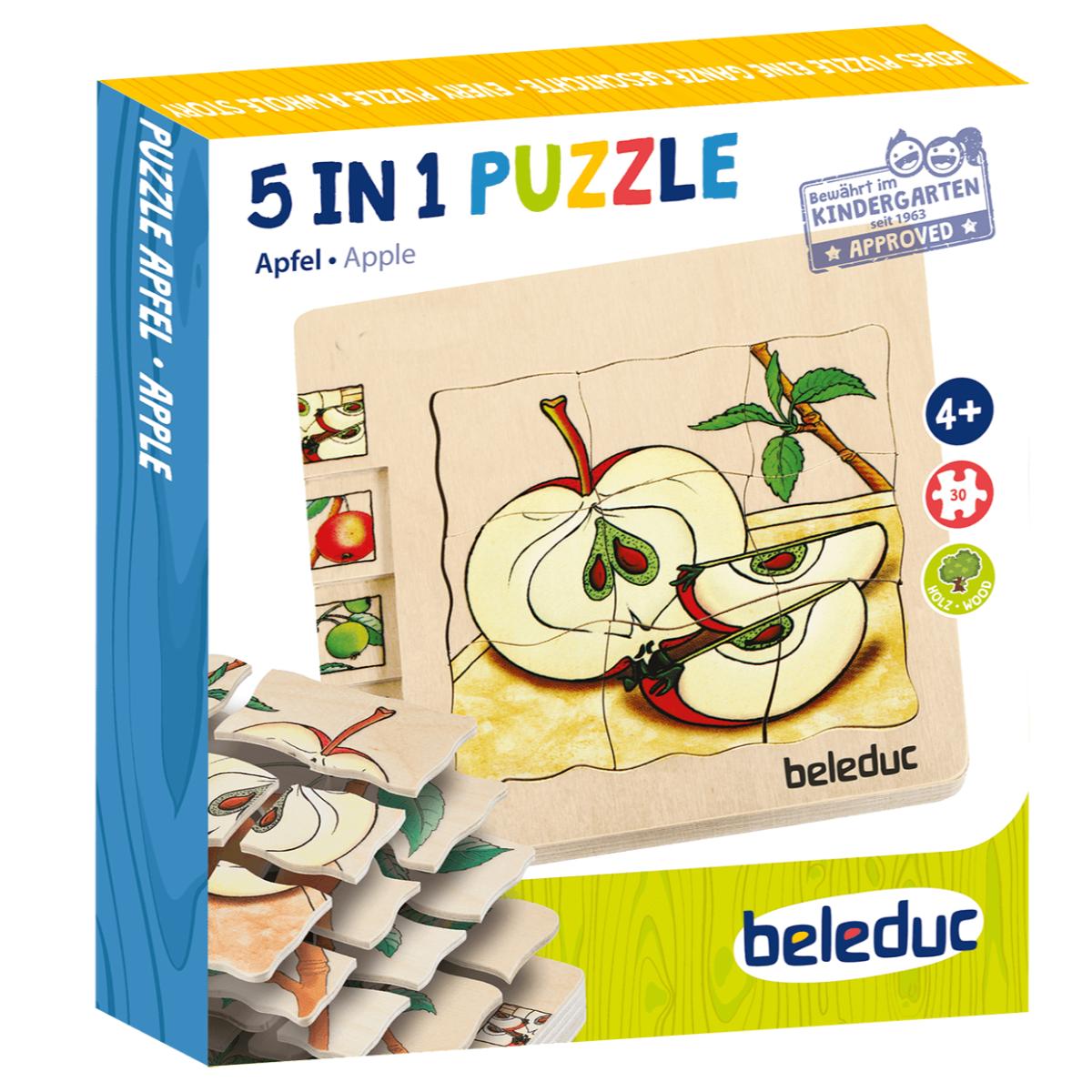 Puzzle multiniveaux Pomme Beleduc