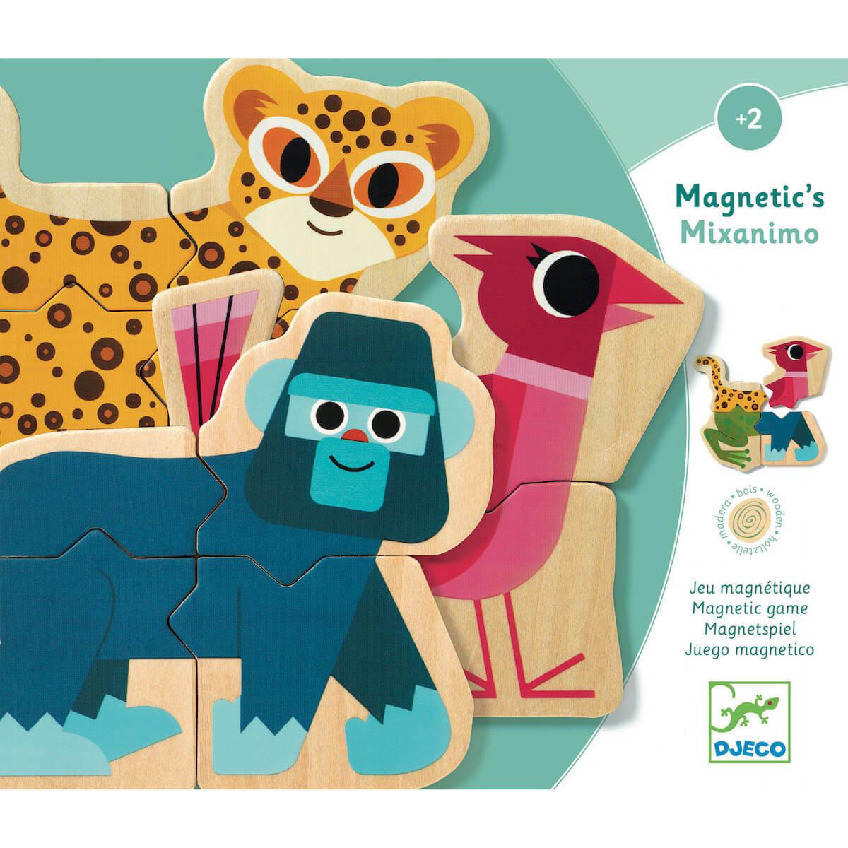 Puzzle premier âge Mixanimo BOIS Djeco