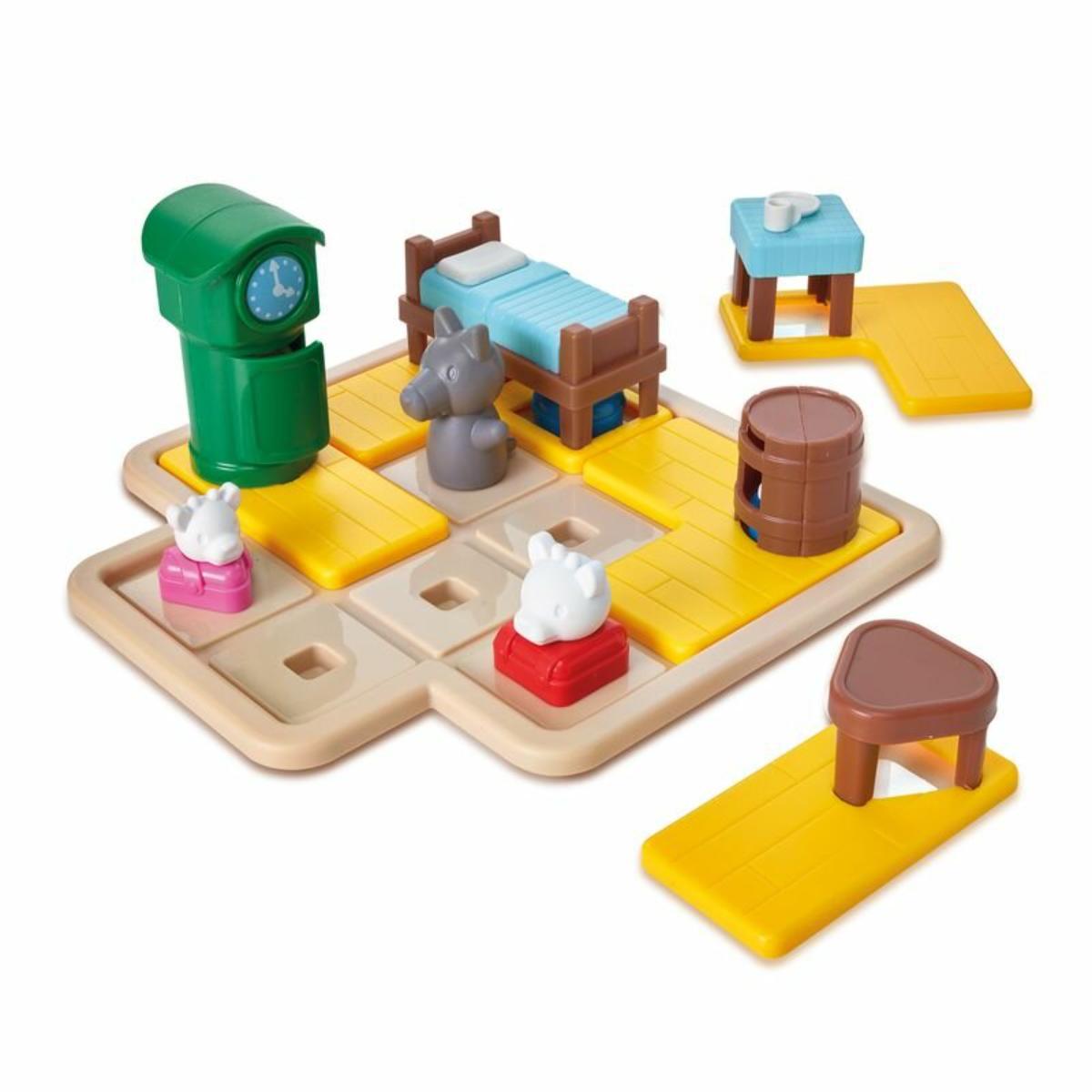 Puzzle préscolaire contes de fées LE LOUP ET LES SEPT CHEVREAUX Smartgames