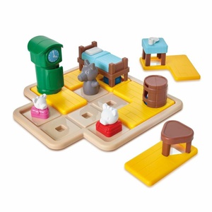 Puzzle préscolaire contes de fées LE LOUP ET LES SEPT CHEVREAUX Smartgames