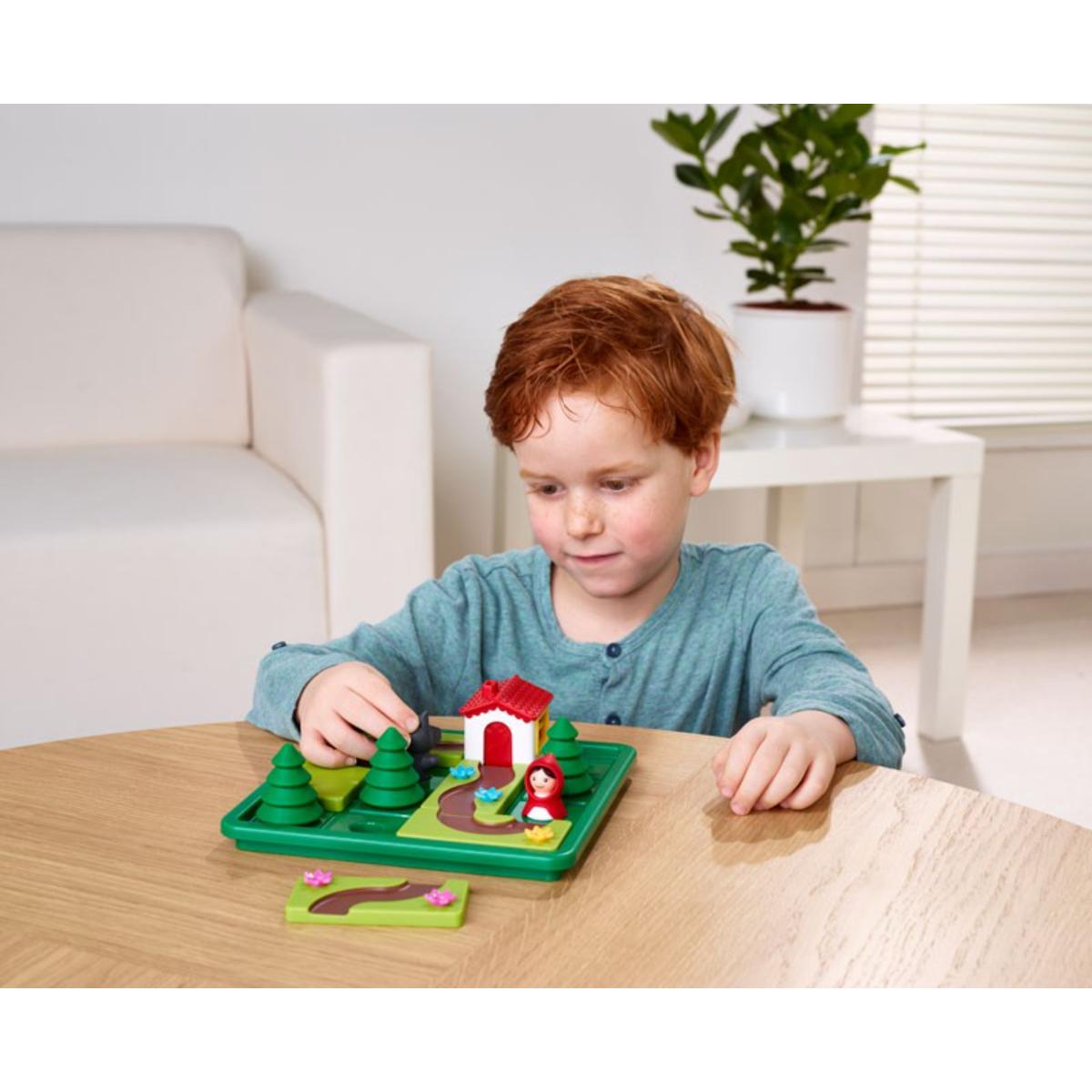Puzzle préscolaire contes de fées LE PETIT CHAPERON ROUGE Deluxe Smartgames