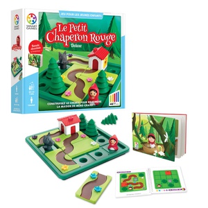Puzzle préscolaire contes de fées LE PETIT CHAPERON ROUGE Deluxe Smartgames