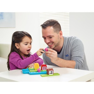 Puzzle préscolaire contes de fées LES TROIS PETITS COCHONS Deluxe Smartgames