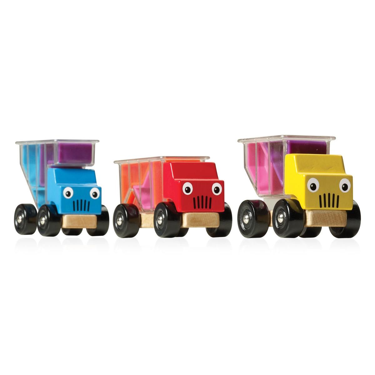Puzzle préscolaire en bois TRUCKY 3 Smartgames 