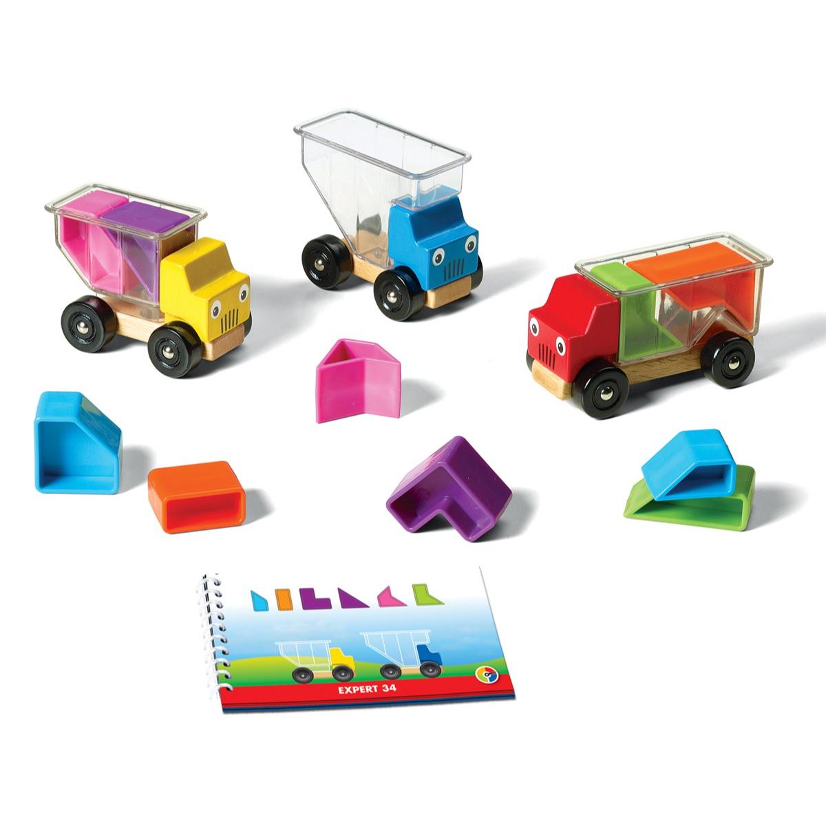 Puzzle préscolaire en bois TRUCKY 3 Smartgames 