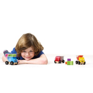 Puzzle préscolaire en bois TRUCKY 3 Smartgames 