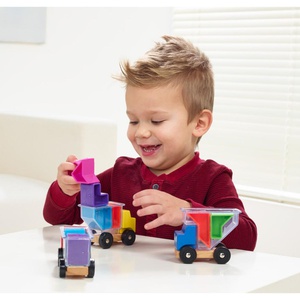 Puzzle préscolaire en bois TRUCKY 3 Smartgames 