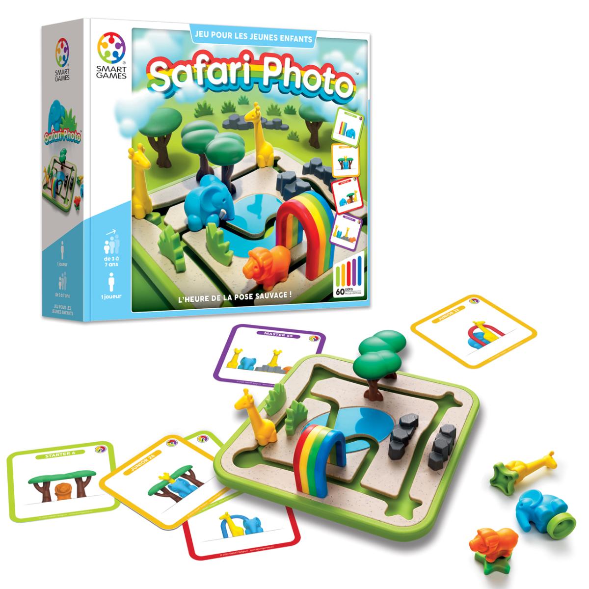 Puzzle préscolaire histories SAFARI PARK JR. Smartgames
