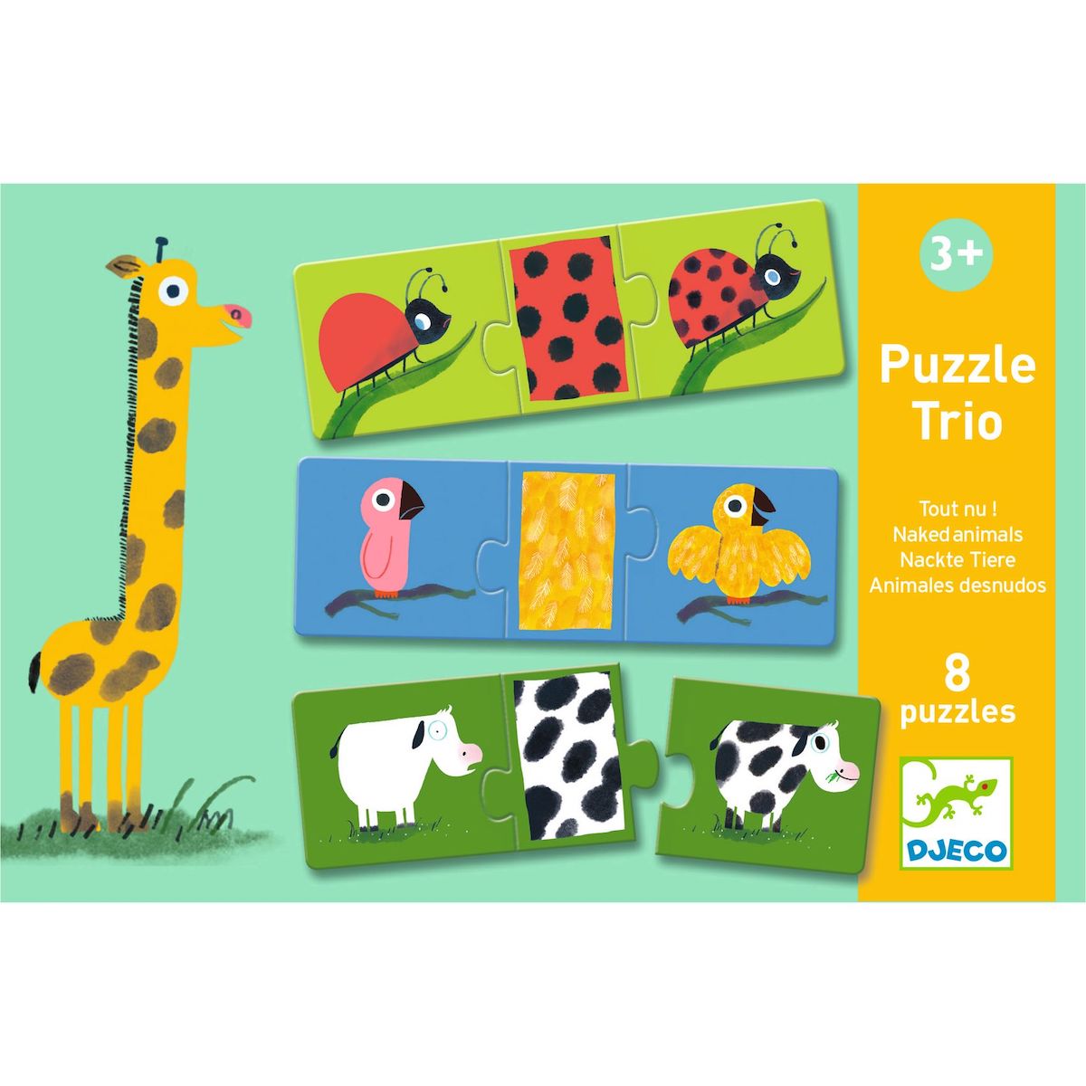 Puzzle Tout nu ! TRIO Djeco
