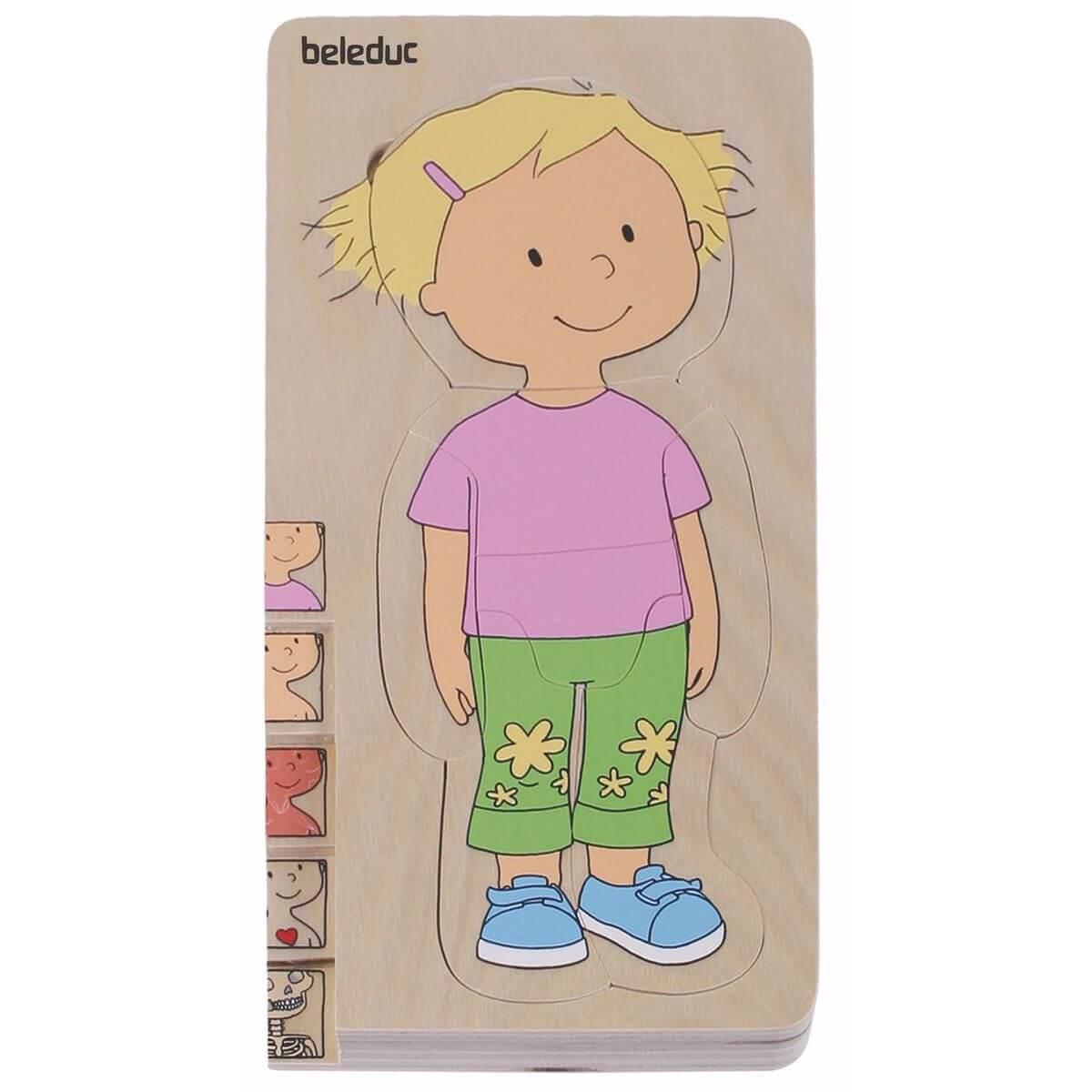 Puzzle YOUR BODY GIRL Beleduc