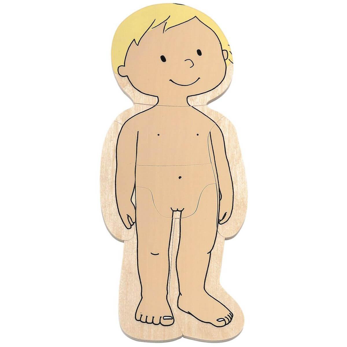 Puzzle YOUR BODY GIRL Beleduc