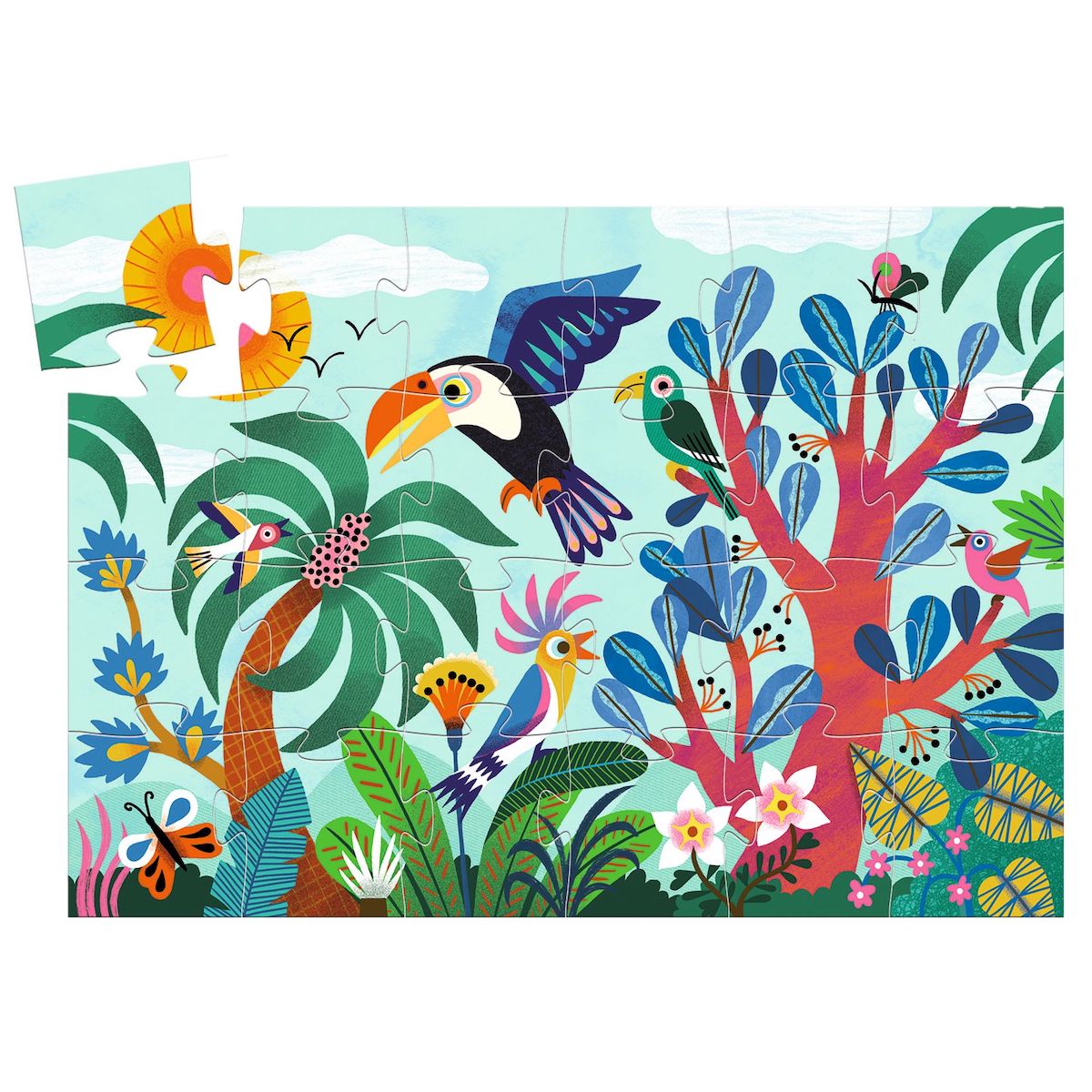 Puzzles COCO LE TOUCAN Djeco