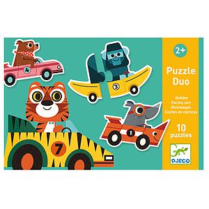 Puzzles duo-trio Puzzle Duo Bolides Djeco