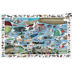 Puzzles observation 200pces AÉRO CLUB Djeco