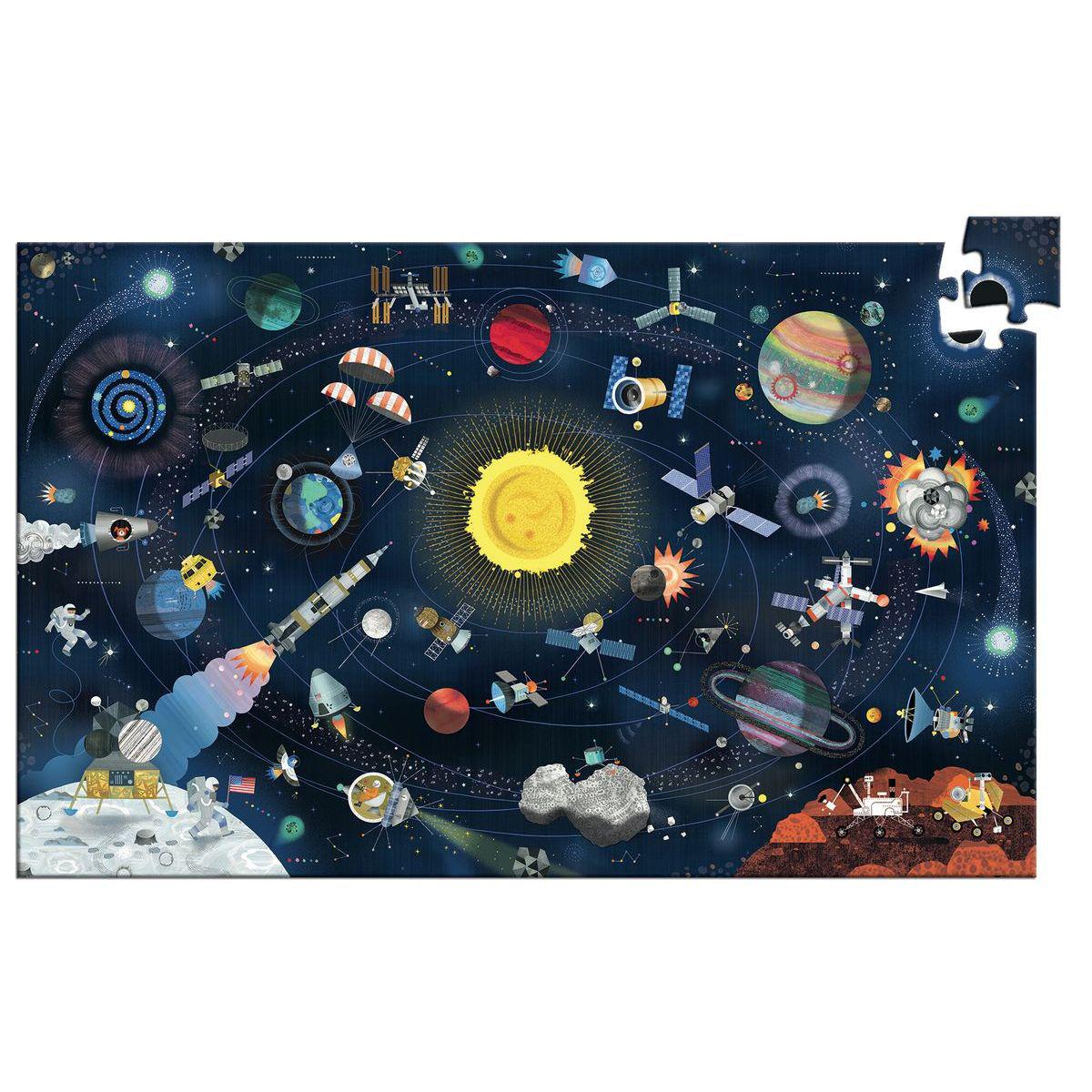Puzzles observation 200pces L'ESPACE Djeco