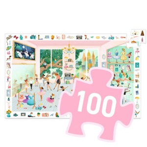 Puzzles Observation L'école de danse - 100 pcs Djeco