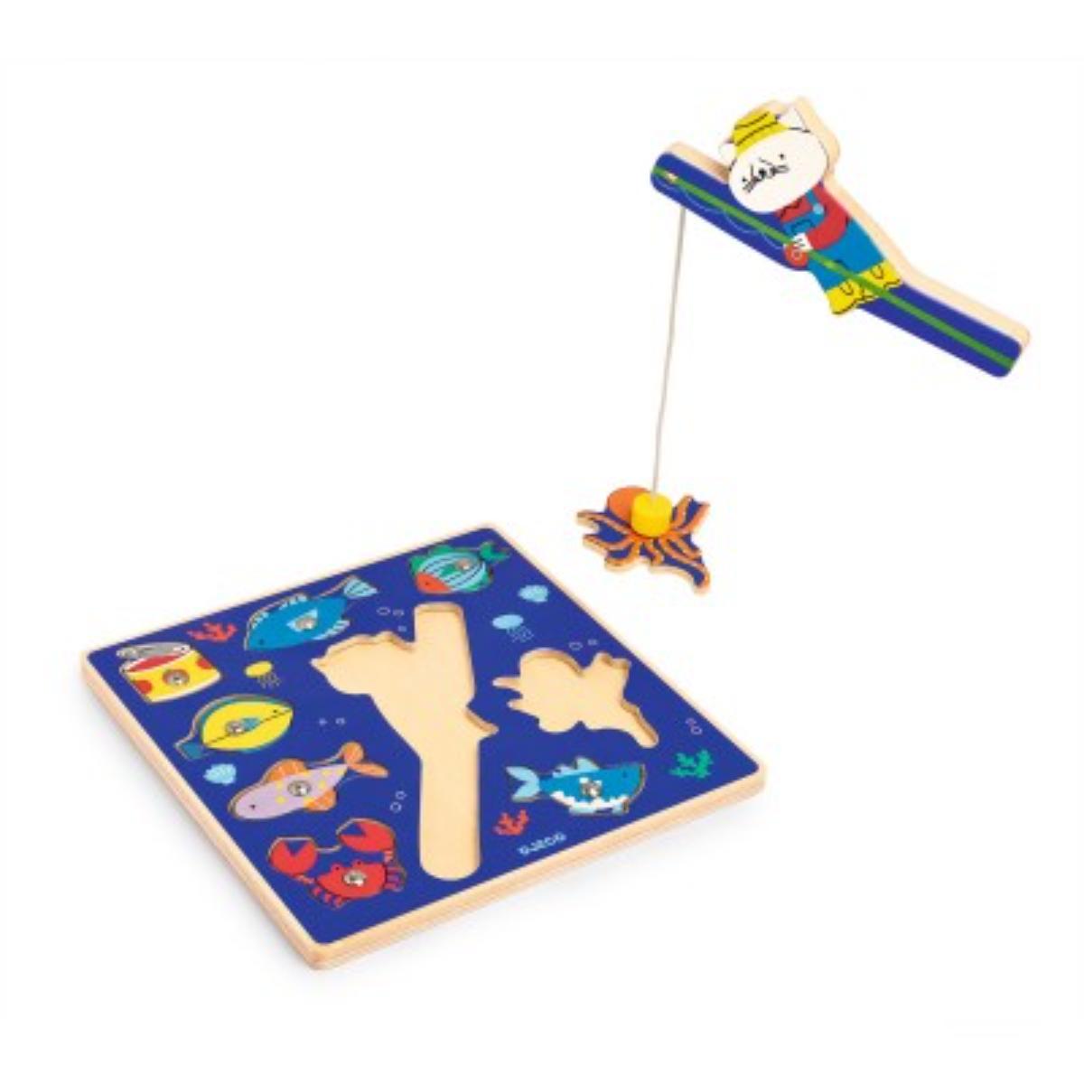 Puzzles Relief Puzz & fish Color Djeco