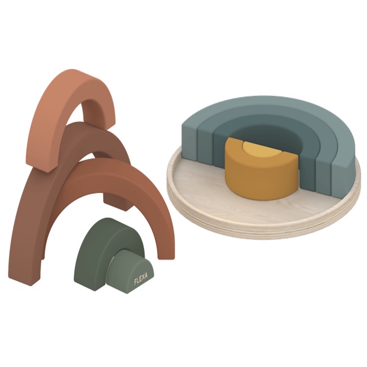 Rainbow Puzzle PLAY Flexa