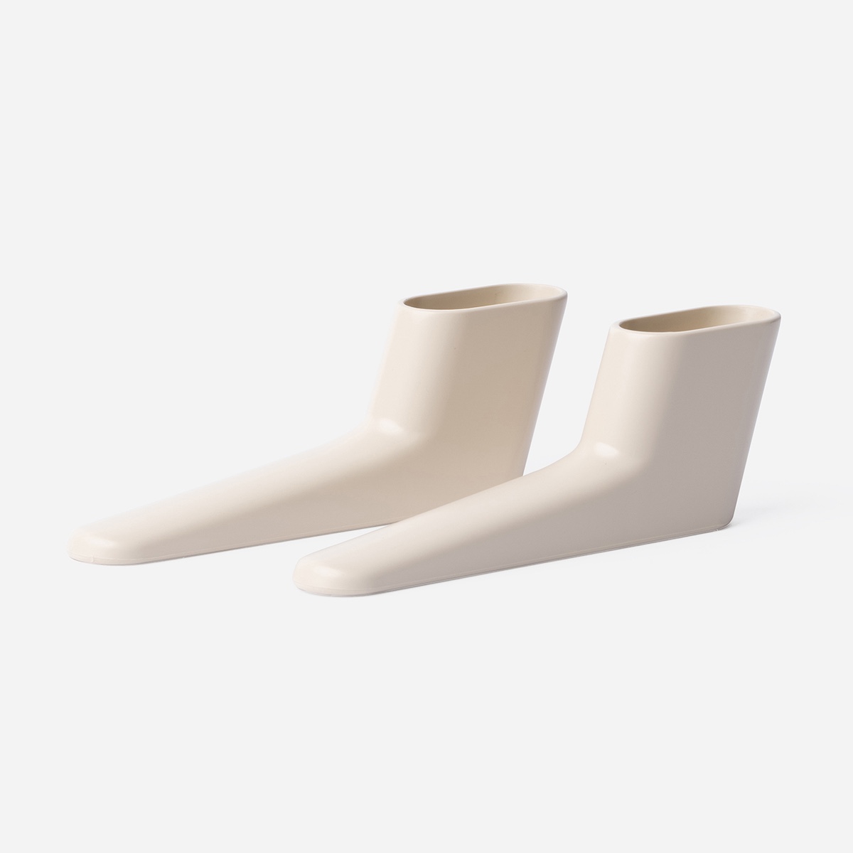 Rallonges de pieds plastique recyclé KLAPP Kaos cream