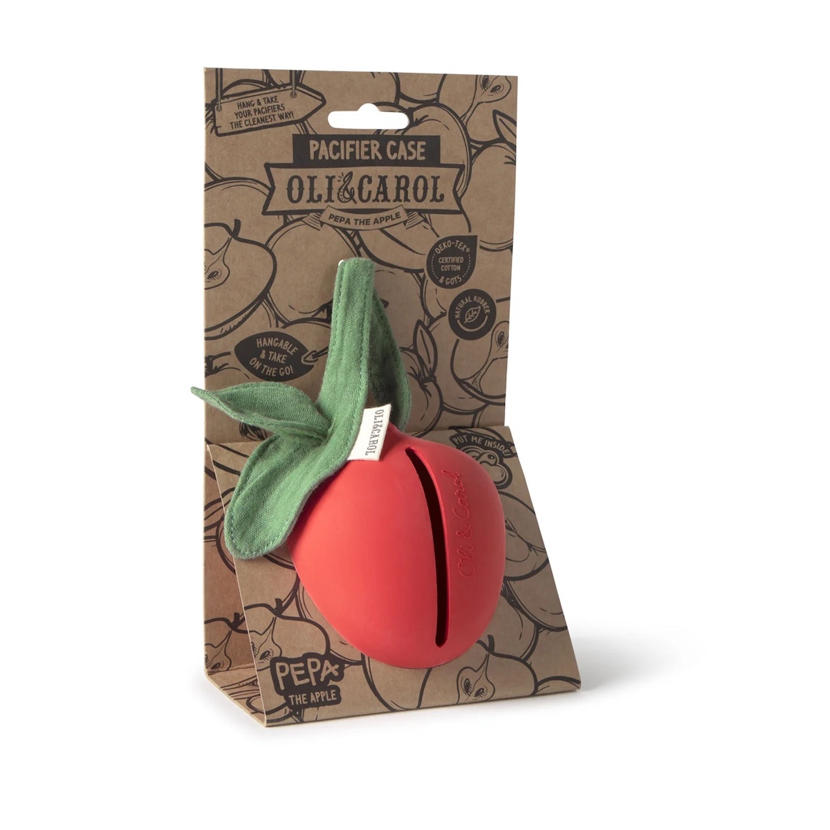 Range tétine PEPA THE APPLE Oli and Carol