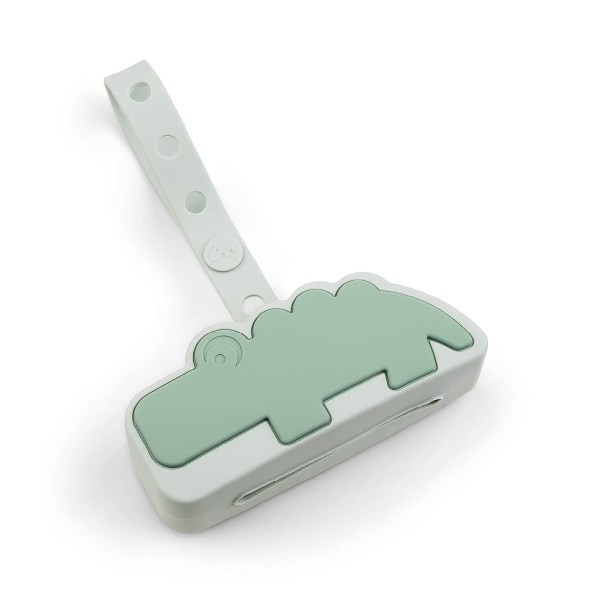 Range tétine silicone CROCO Done by Deer Green