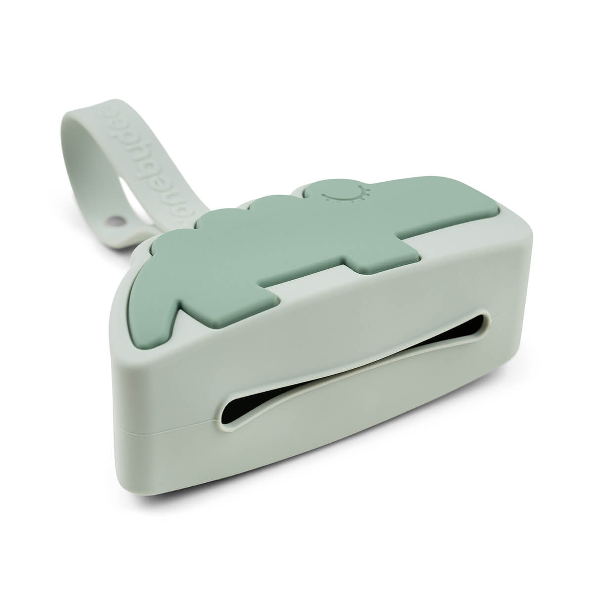 Range tétine silicone CROCO Done by Deer Green