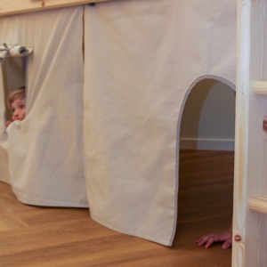 Rideau de jeu lit enfant DAWN Flexa warm gray