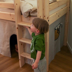 Rideau de jeu lit enfant DAWN Flexa warm gray