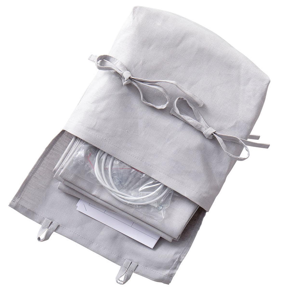 Rideau de lit superposées SEASIDE CLASSIC Oliver Furniture gris