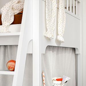 Rideau de lit superposées SEASIDE CLASSIC Oliver Furniture gris