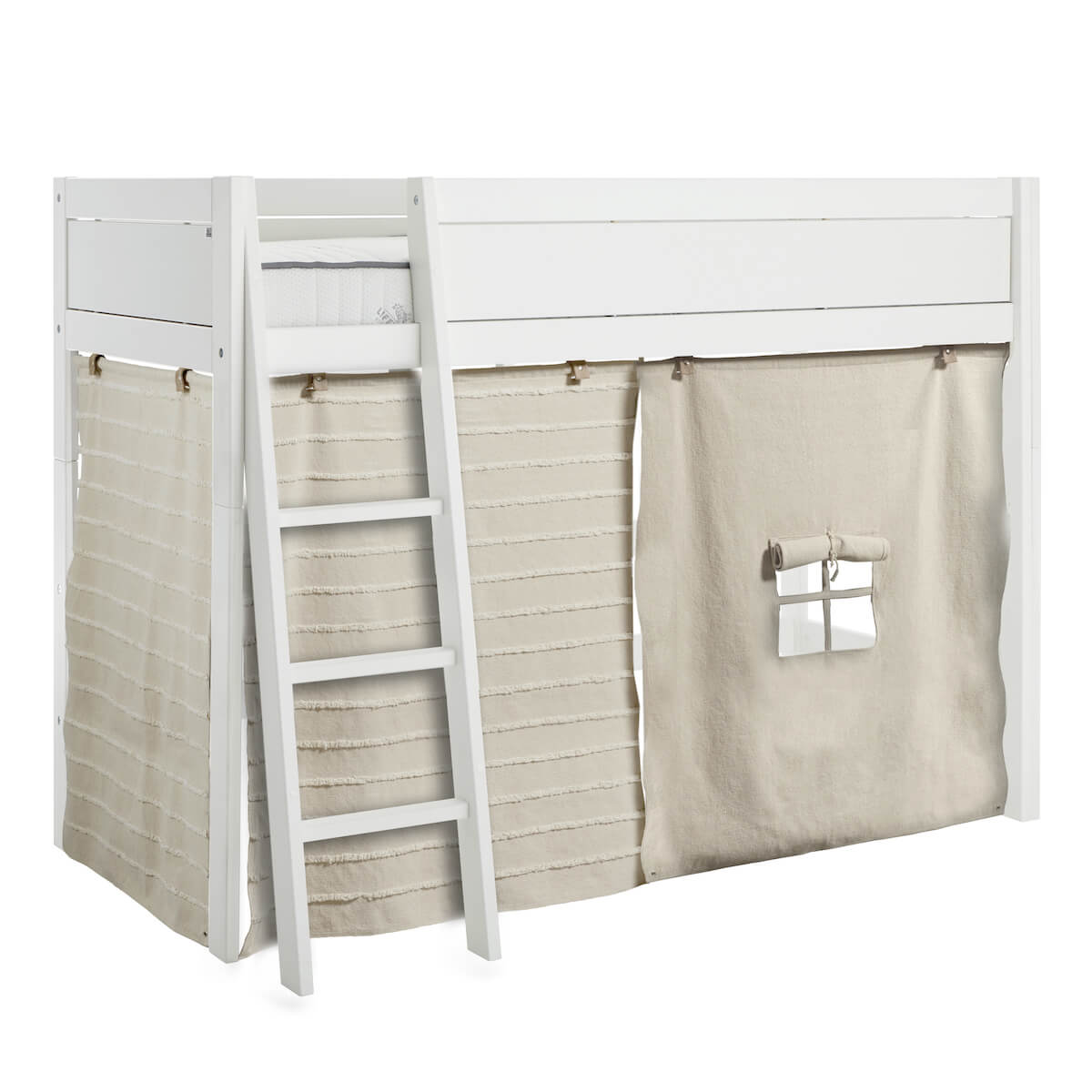 Rideau lit baldaquin 152cm ESSENCE Lifetime natural