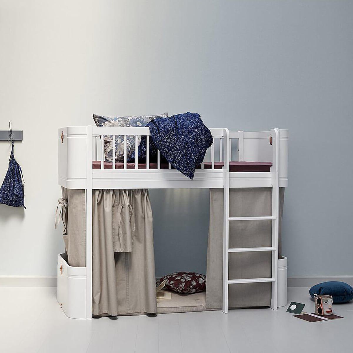 Rideau lit WOOD MINI+ Oliver Furniture rose