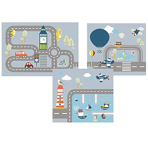 Rideaux lit enfant TRANSPORT Flexa 