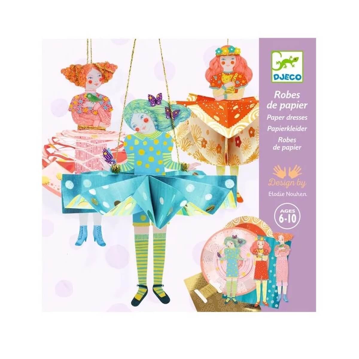 Robes de papier Djeco