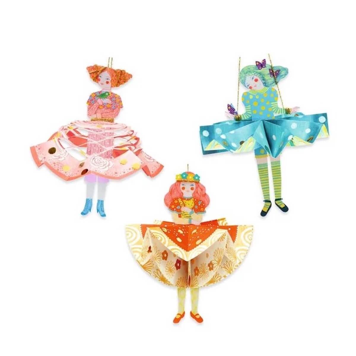 Robes de papier Djeco