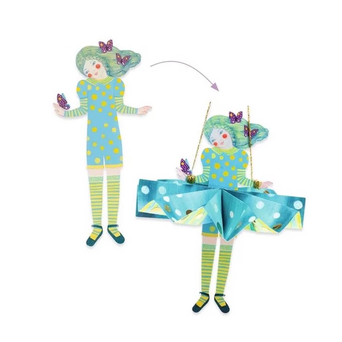 Robes de papier Djeco