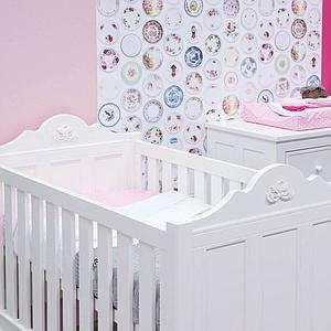 ROMANTIC by Bopita Lit -Cot 70x140cm Blanc