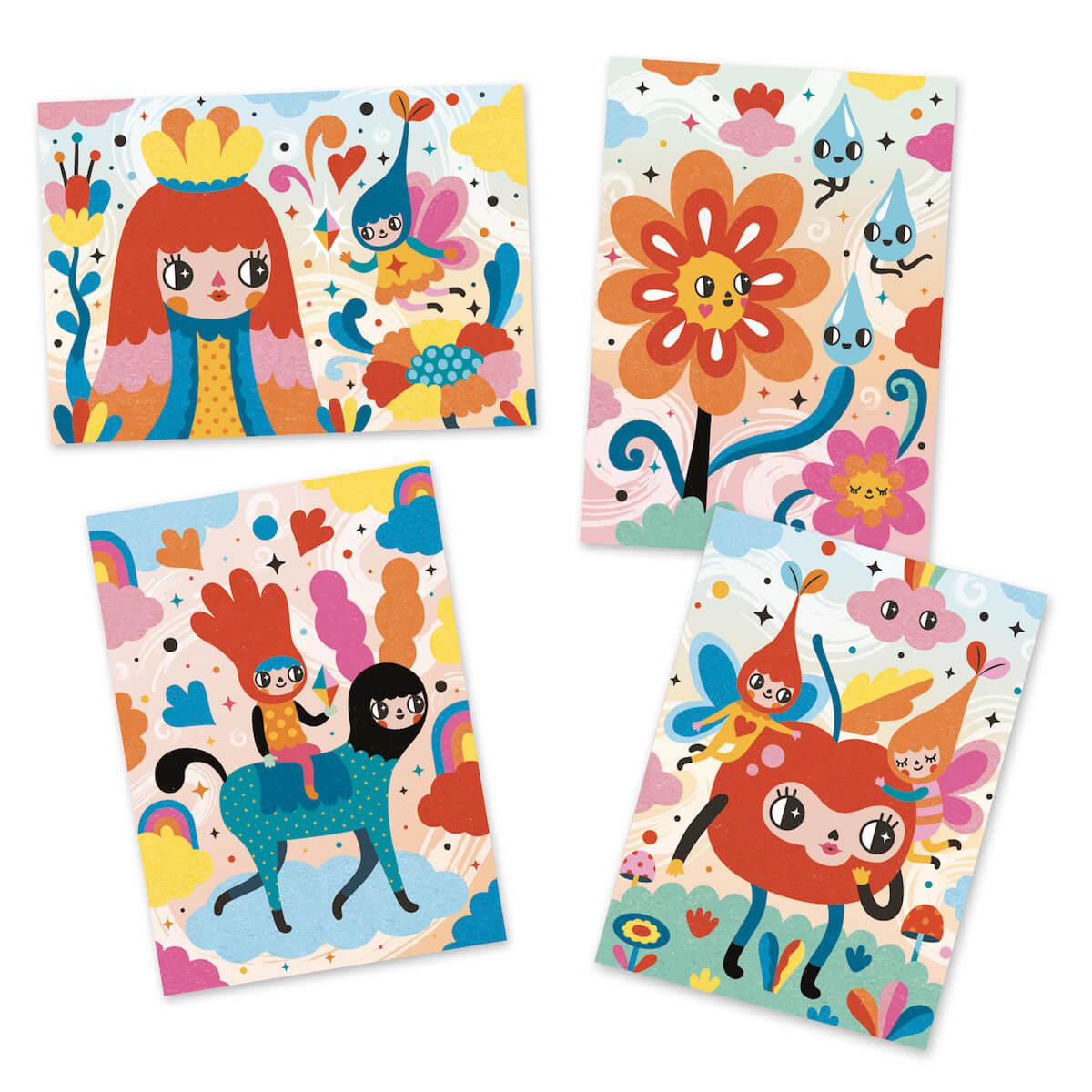 Sables colorés A croquer Djeco