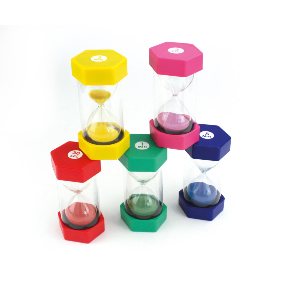 Sabliers 16cm set de 5 Beleduc