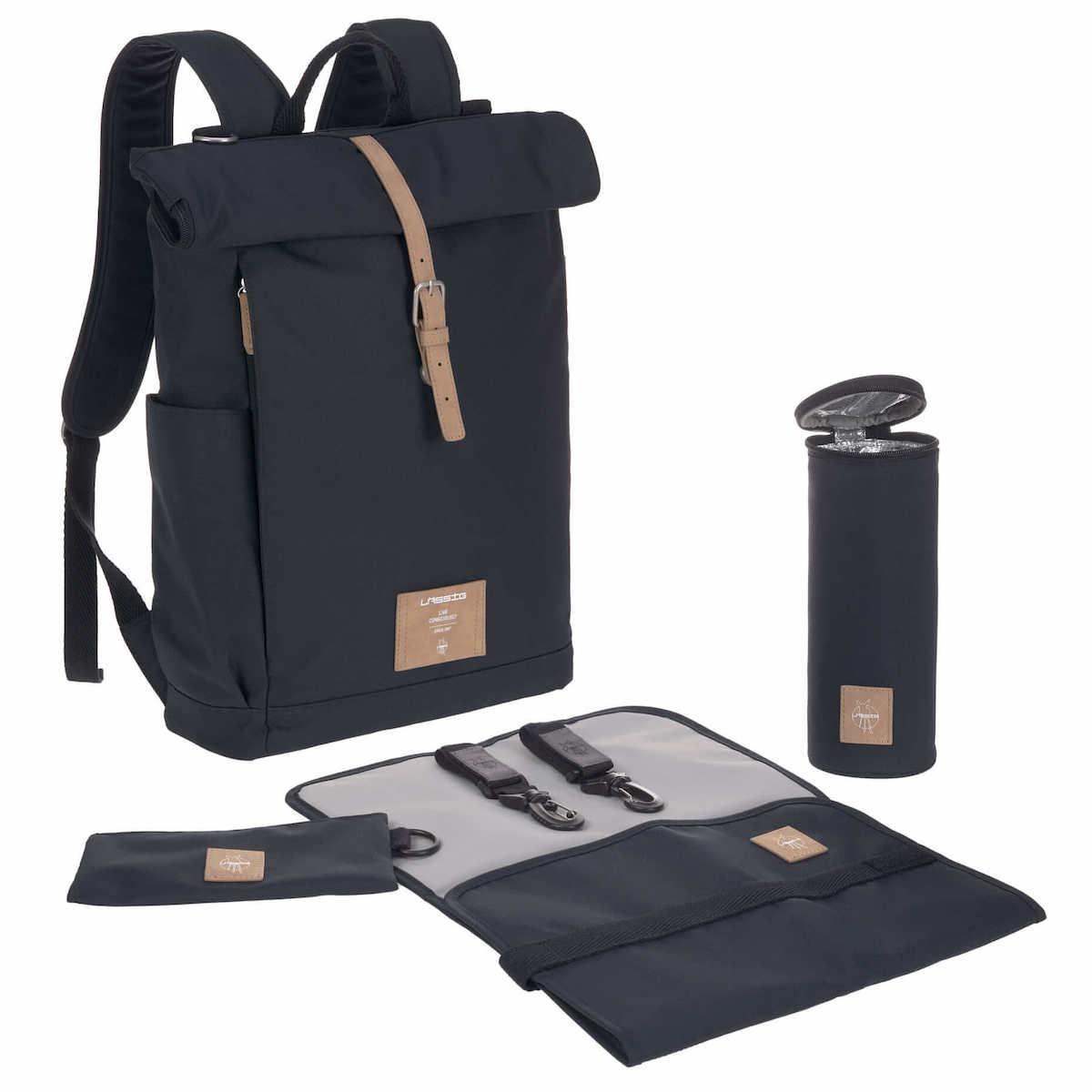 Sac à dos à langer GRE ROLLTOP Laessig night blue 