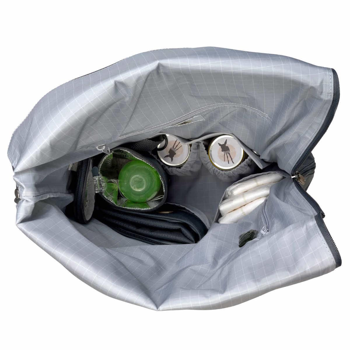 Sac à dos à langer GRE ROLLTOP Laessig night blue 