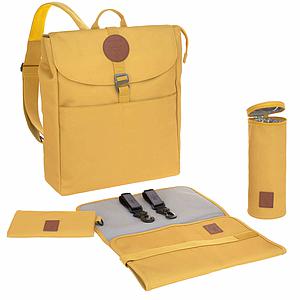 Sac à dos à langer GREEN LABEL Laessig Adventure lemon curry